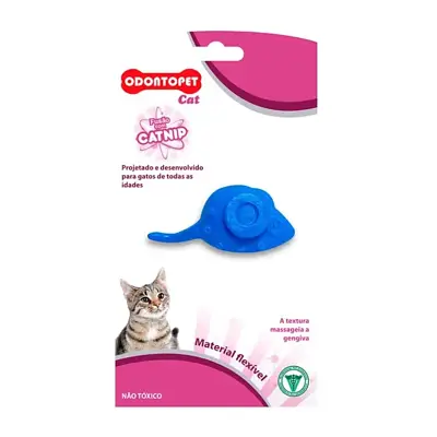 Brinquedo Cat Mouse Odontopet Azul