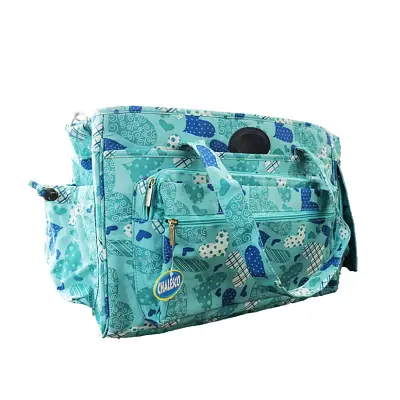 Bolsa De Transporte Luxo Azul Chalesco