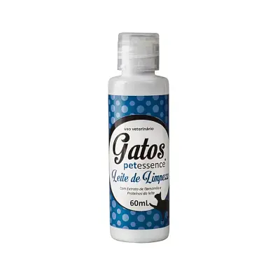 Leite de Limpeza Pet Essence para Gatos 60 ml