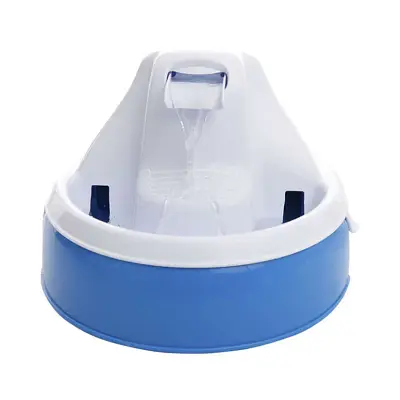 Fonte Bebedouro Amicus Aqua Flow Azul e Branco Bivolt