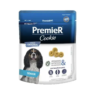 Biscoito Premier Cookies Cães Sênior 250g