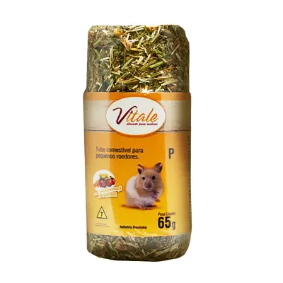 Tubo Comestivel Para Roedores Danreal 65g