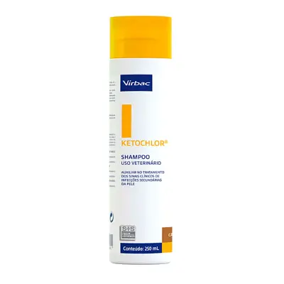 Shampoo para Cães Virbac Ketochlor 250ml