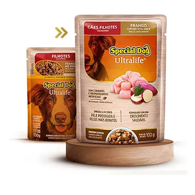 Ração Special Dog Sache Cães Filhotes Frango 100g