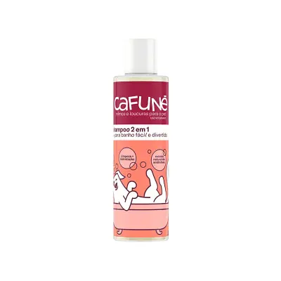 Shampoo Cães e Gatos 2 Em 1 Cafuné 300ml