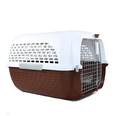 Caixa de Transporte Pet Voyageur Marrom até 10kg