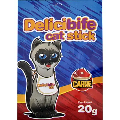 Petisco Delicibife Gatos Carne 20g