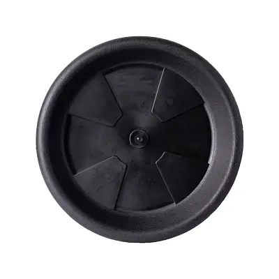 Prato Siena para Vaso de Plantas Preto L:14 x C:14 x A:2cm