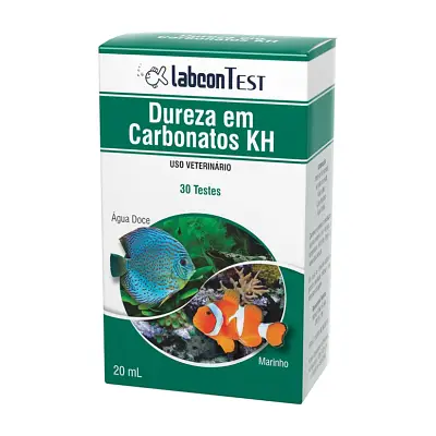 Teste De Dureza Em Carbonatos Kh Para Aquário Labcon