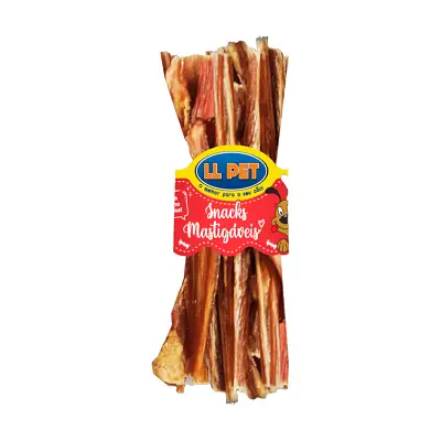 Petisco para cães Palito Bovino Bexiga LL Pet 3 Unidades