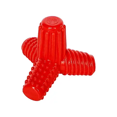 Brinquedo Cães Pet Games Mordedor 4 Dogs Nylon Vermelho Tam.P