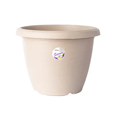 Vaso para Plantas Cinza Taupe 2,7L
