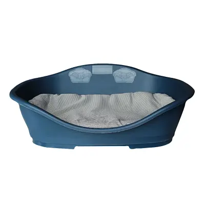 Cama Plástica Azul Chalesco Tamanho 05