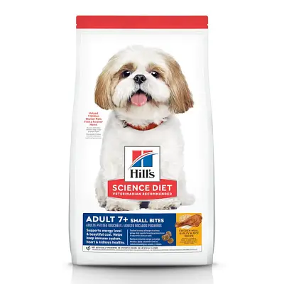 Ração Hill s Science Diet Cães Adultos 7+ Pedaços Pequenos 6,8Kg
