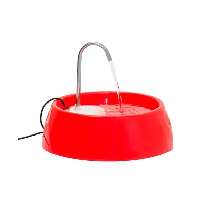 Fonte Bebedouro Amicus Aqua Mini Vermelho Bivolt