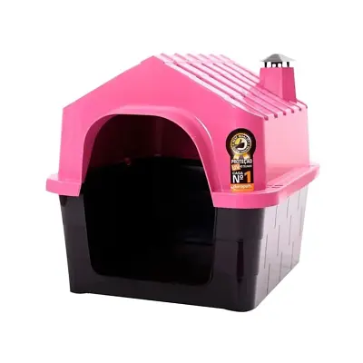 Casa Durapets Plástica Durahouse Rosa Nº2