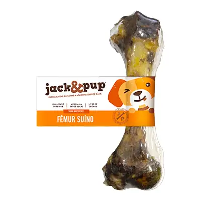 Petisco para Cães Fêmur Suíno Jack&Pup