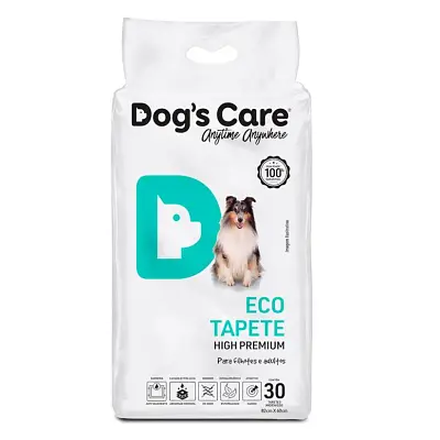 Tapete Higiênico Cães High Premium Dog´S Care 30 Unidades