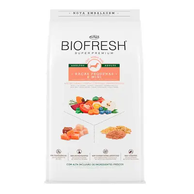 Ração Biofresh Cães Adultos Raças Pequenas e Mini 1kg
