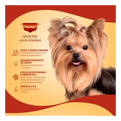 Ração Quatree Gourmet Cães Adultos Raças Pequenas 3kg