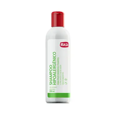 Shampoo Hipoalergênico Ibasa 200ml