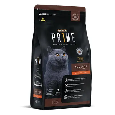 Ração Special Cat Prime Adultos Salmão E Arroz 20kg