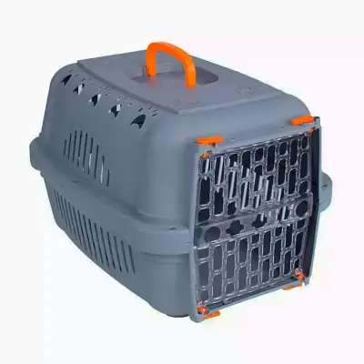 Caixa De Transporte Durapets Falcon Neon Joy Laranja Nº2