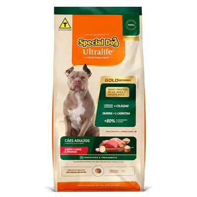 Ração Special Dog Gold Cães Adultos Frango e Carne 10,1kg