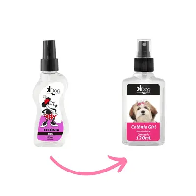 Colônia KDog Fêmea 120ml