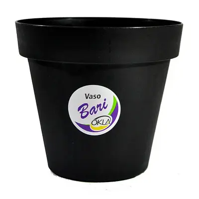 Vaso Bari Preto Okla 2,4L