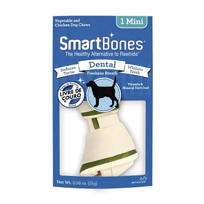 Ossinho para Cães Smartbones Dental Mini 1 Unidade