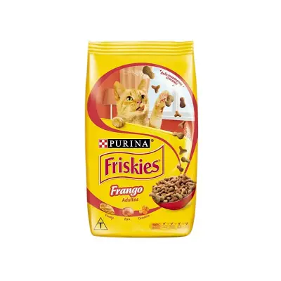 Ração Friskies Gatos Filhotes Galinha Caipira 1kg