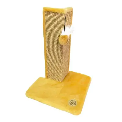 Brinquedo Arranhador Gatos São Pet Protector Bege