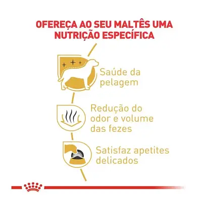 Ração Cães Royal Canin Maltes Adultos 1kg
