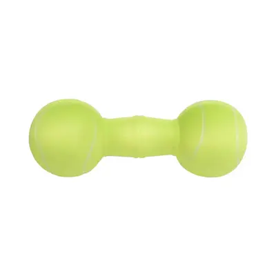 Brinquedo Cães The Pets Vinil Halteres Bola De Tênis