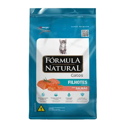 Ração Fórmula Natural Super Premium Gatos Filhotes Salmão 1kg