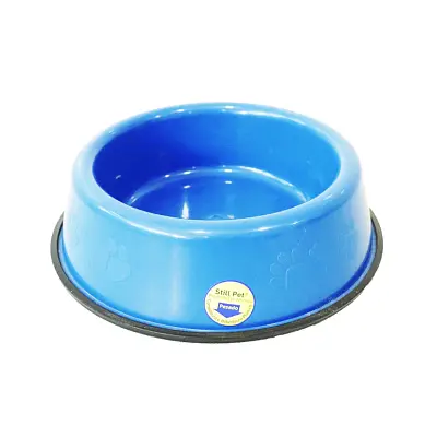 Comedouro e Bebedouro Pesado Cães Azul Tudo Pet 1,5L