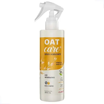 Spray Hidratante Avert Oat Care para Cães e Gatos 500ml