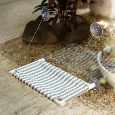 Cama Suspensa para Gatos Catbed Gatton King Listrada Shell Até 20kg