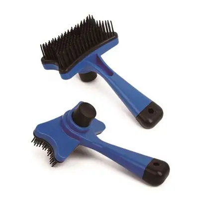 Rasqueadeira Cães Pratica Chalesco Azul