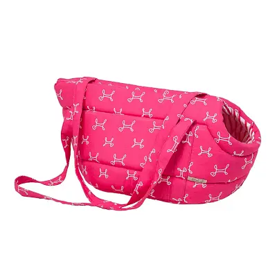 Bolsa Cães e Gatos Fábrica Pet Munique Pink M