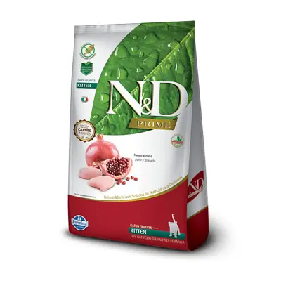 Ração N&D Prime Gatos Filhotes Frango 400G