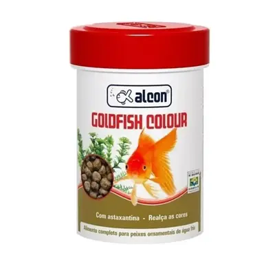 Ração Para Peixes Goldfish Colour Alcon 100g