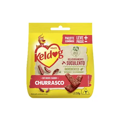 Bifinho Kelco Keldog Criadores Churrasco 250g