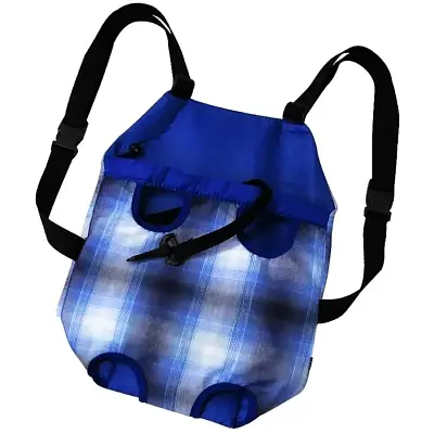 Bolsa São Pet Frontal Algodão Azul N2