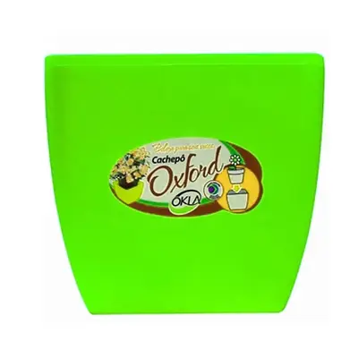Vaso Oxford Quadrado Verde Okla 6L