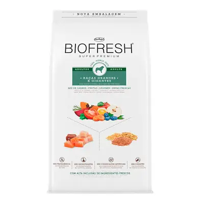 Ração Biofresh Cães Adultos Raças Grandes e Gigantes 10,1Kg