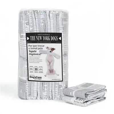 Tapete Higiênico Cães The New York Dogs 30 Unidades