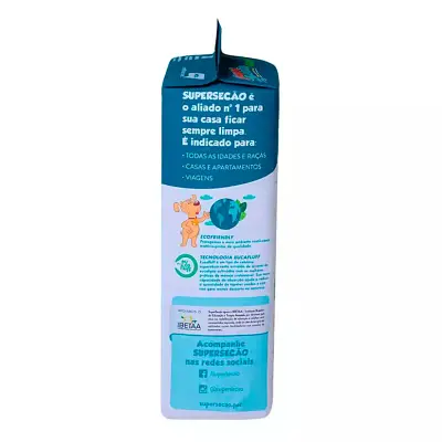 Tapete Higiênico Petix Super Secão Green Cães 30 unidades