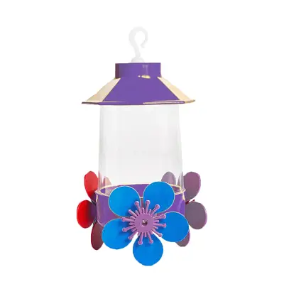 Bebedouro Beija-Flor Anti-Formiga Jel Plast Lilás 250ml